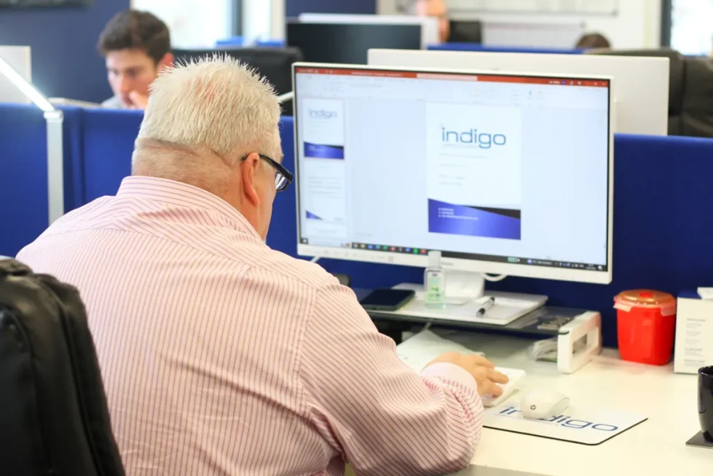 The Indigo office at Glasgow Business Park
